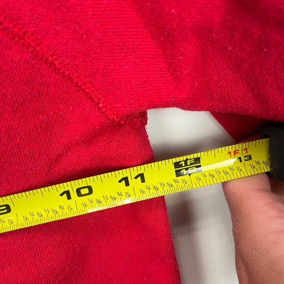 Vintage Hanes Red Teddy Bear Sweatshirt 4T USA - Picture 9 of 10